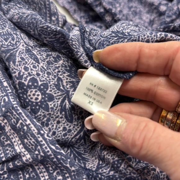 Xirena Paige Pant in Blue Gems Size XS - Picture 7 of 9